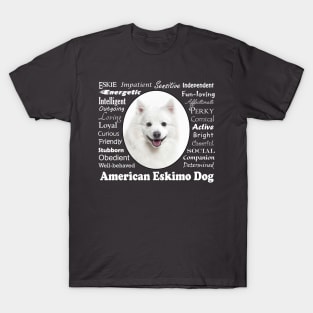 American Eskimo Dog Traits T-Shirt